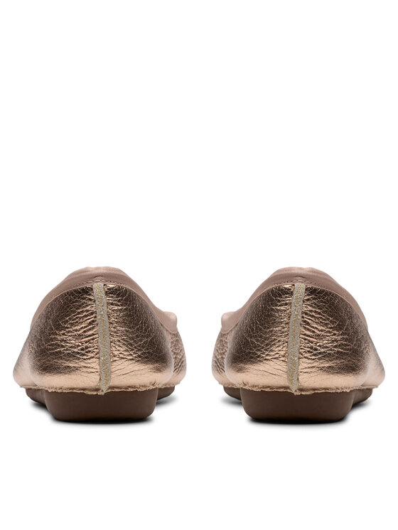 Clarks Clarks Baleríny Freckle Ice 26181353 Zlatá