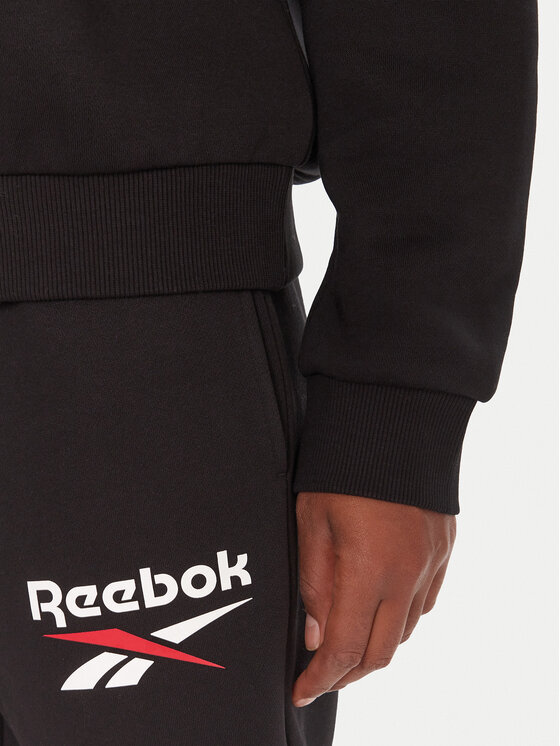 Reebok Reebok Світшот RK25169CCW Чорний Regular Fit