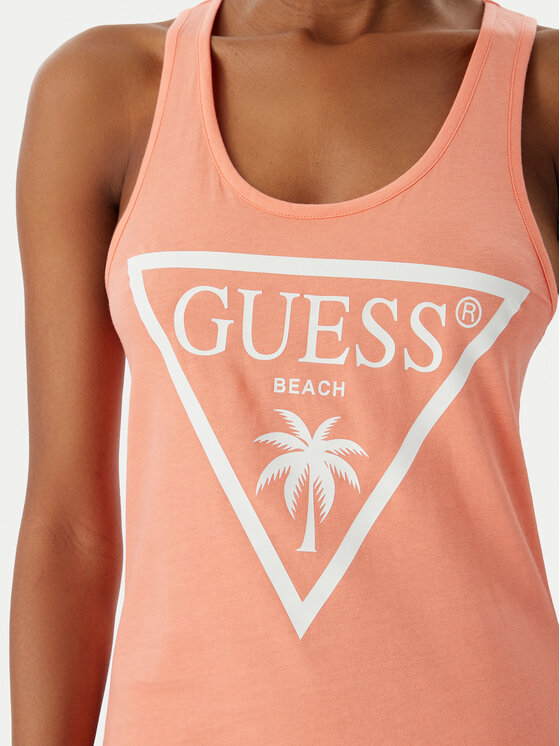 Guess Guess Vestito da spiaggia E3GP03 JA914 Arancione Regular Fit