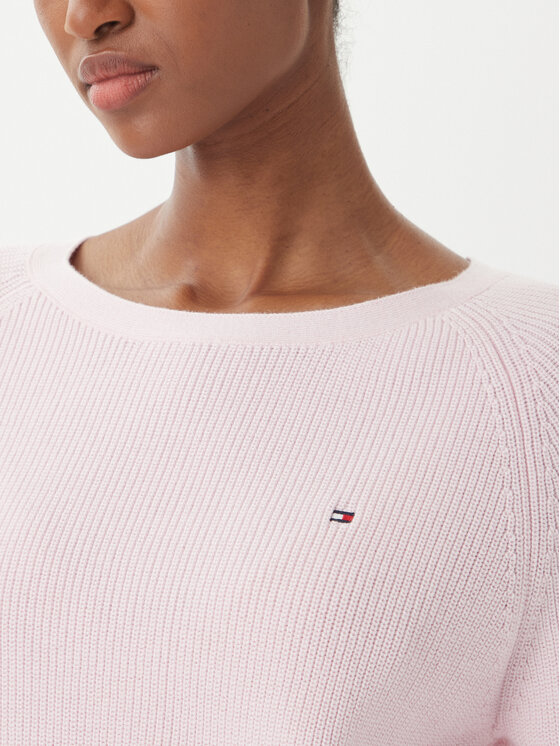 Tommy Hilfiger Tommy Hilfiger Svetr WW0WW44975 Růžová Regular Fit