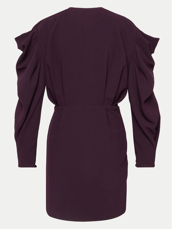 IRO IRO Коктейльна сукня Sofi AR132 Бордовий Regular Fit