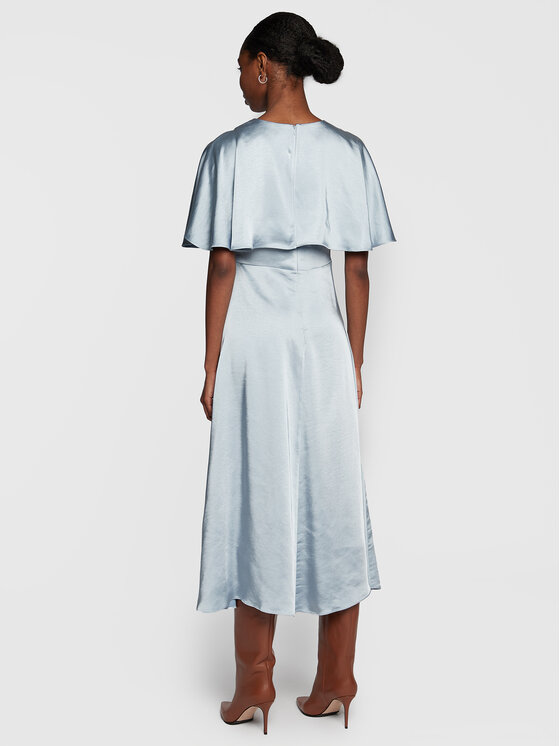 Ted Baker Ted Baker Rochie cocktail Immie 263112 Albastru celest Regular Fit