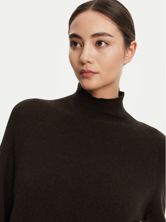 Marella Marella Bluză cu gât Ismaele 2523366394 Maro Oversize