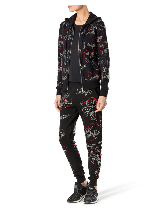 PHILIPP PLEIN PHILIPP PLEIN Felpa 30779 Nero Sweat Fit