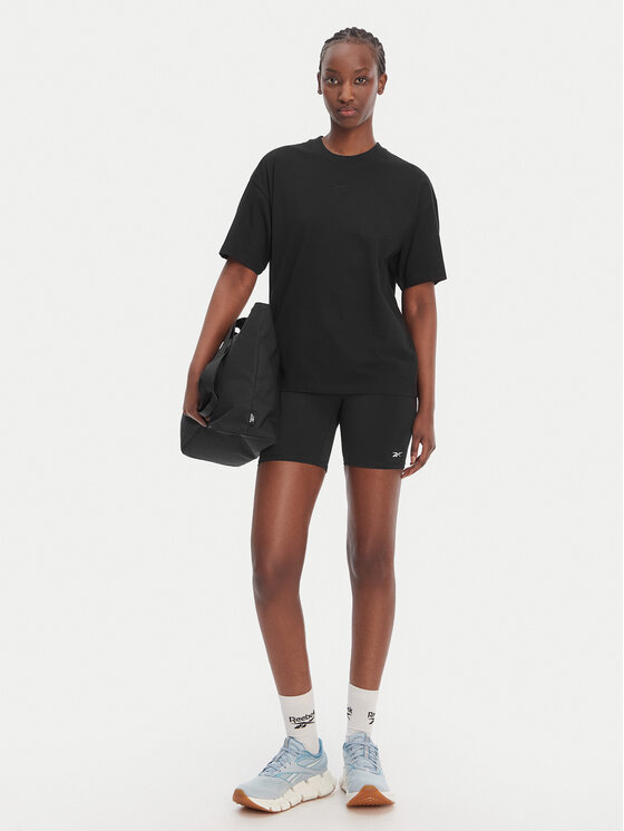 Reebok Reebok T-Shirt Reebok x Ewa Chodakowska RK25611CCW Černá Relaxed Fit