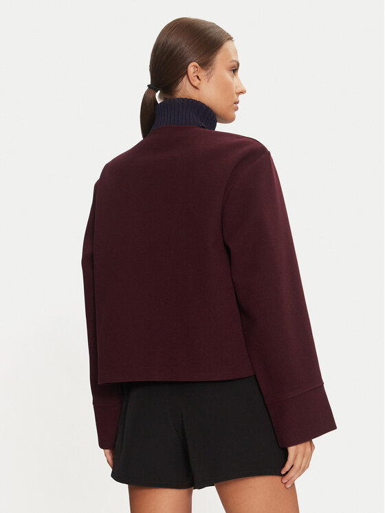 Gina Tricot Gina Tricot Σακάκι 22836 Μπορντό Loose Fit