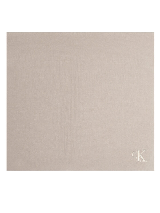 Calvin Klein Calvin Klein Szalik Fine LV04D8021G Beżowy