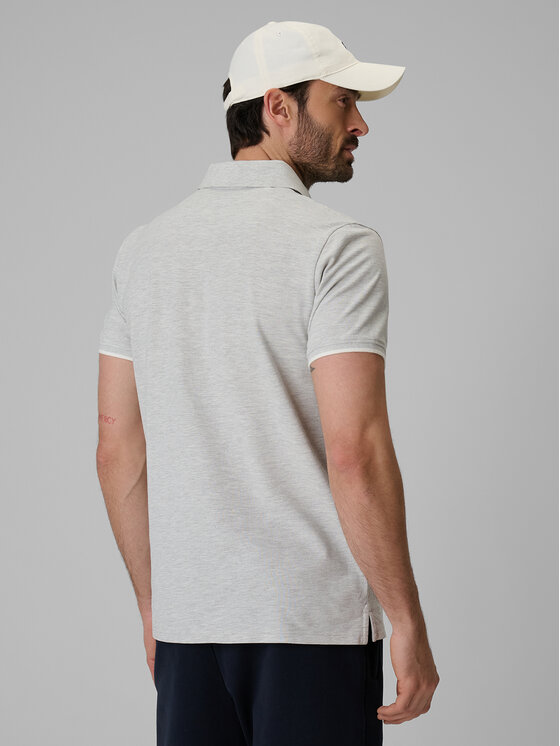 4F 4F Polo COMMERCIAL Szary jasny Regular Fit