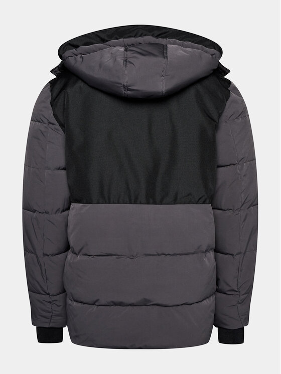INDICODE INDICODE Kurtka zimowa Titan 15-755 Szary Regular Fit