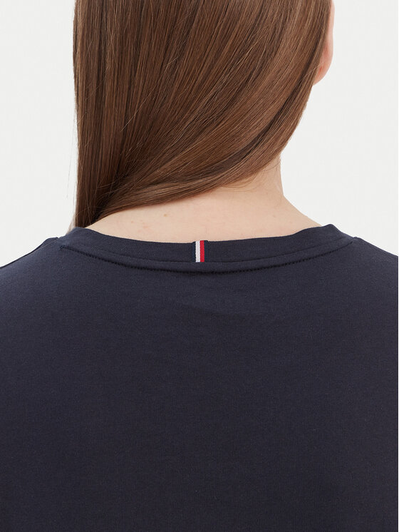 Tommy Hilfiger Tommy Hilfiger T-Shirt WW0WW22043 Σκούρο μπλε Regular Fit