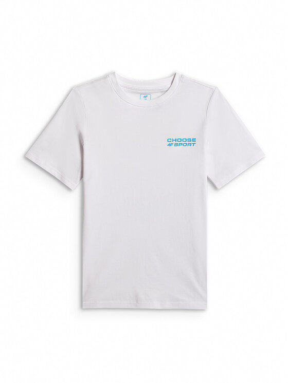 4F 4F T-Shirt STREET SPORT Biały Regular Fit