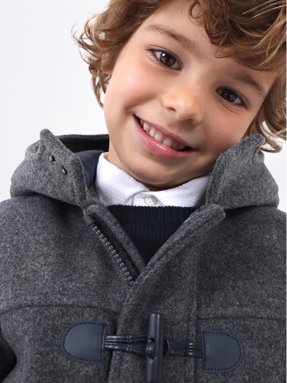 Mayoral Mayoral Wintermantel 4.443 Grau Regular Fit