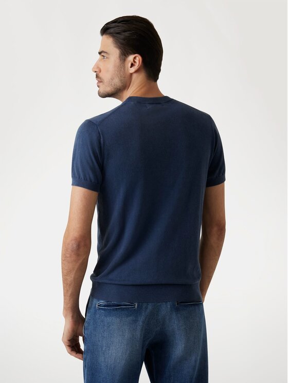 Guess Guess Maglione 174643 Blu Classic Fit