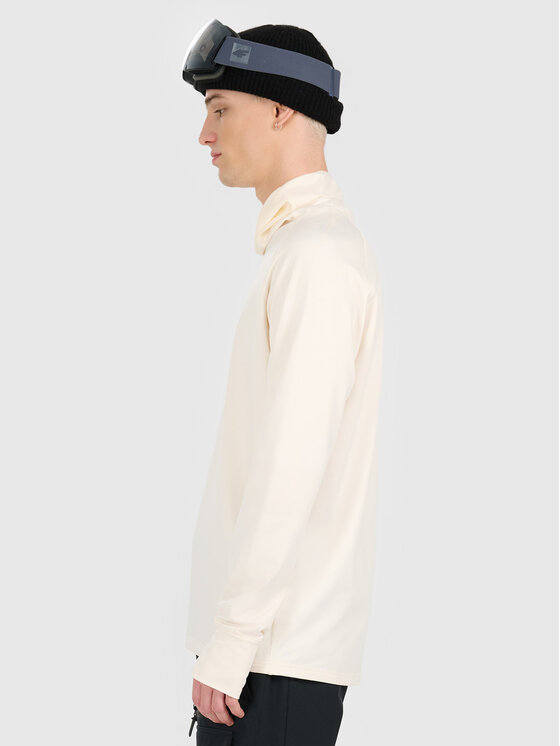 4F 4F Longsleeve FOB Biały Regular Fit
