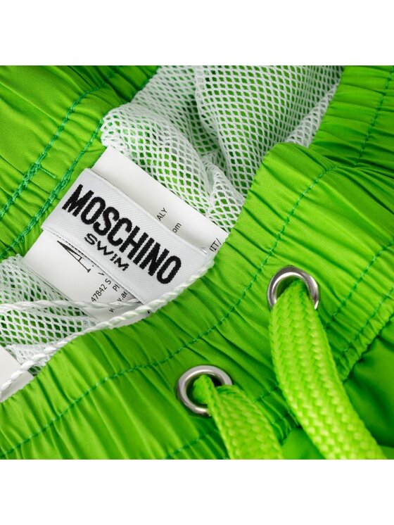 MOSCHINO Underwear & Swim MOSCHINO Underwear & Swim Plavecké šortky V3A4284 9301 0396 Zelená Regular Fit