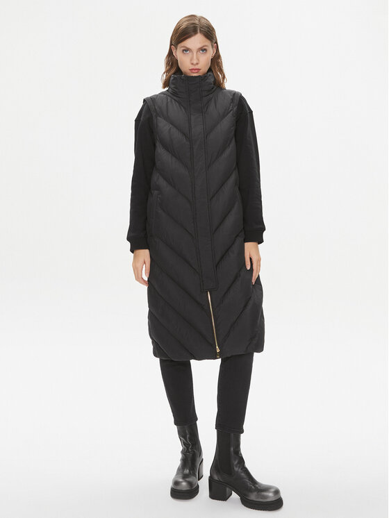 PINKO PINKO Zimní bunda Computer 101601 A11M Černá Regular Fit