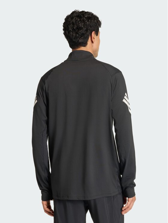 adidas adidas Bluza adi365 Iconic 1/2 Zip Czarny Regular Fit