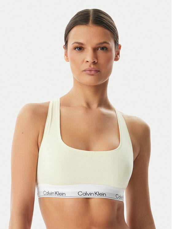 Calvin Klein Underwear Calvin Klein Underwear Rinnahoidja-top LV00QF8493 Kreemjas