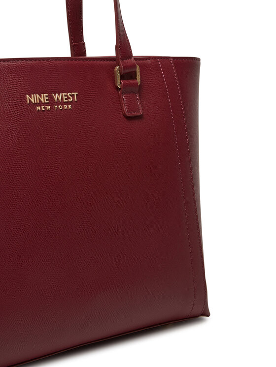 Nine West Nine West Ročna torba CEO-Midtown Maven-LX9844 Bordo rdeča