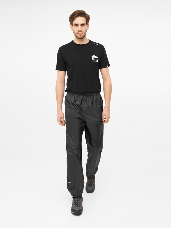 Viking Viking Spodnie przeciwdeszczowe Rainier Man Czarny Regular Fit