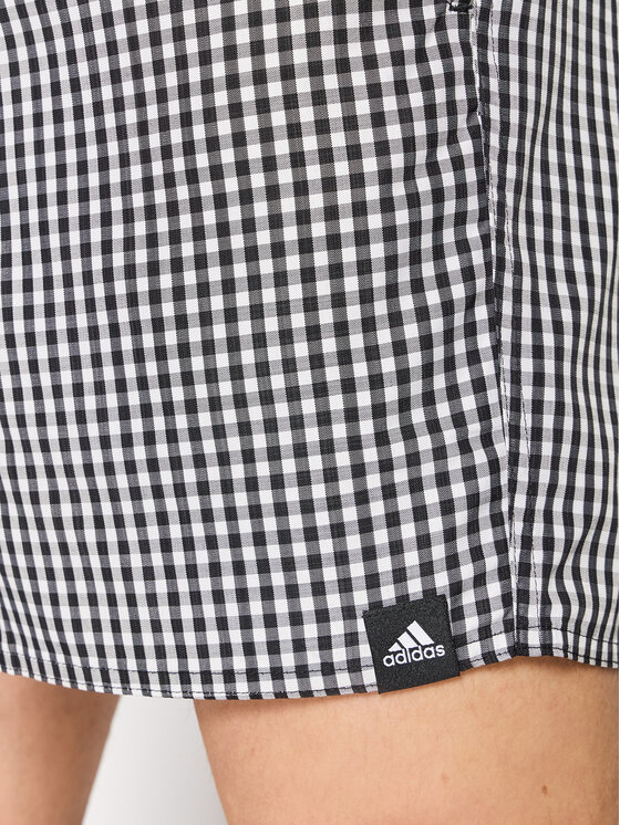 adidas adidas Badeshorts Check HA0368 Schwarz Regular Fit