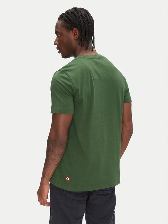Aeronautica Militare Aeronautica Militare Tricou 251TS2391J592 Verde Regular Fit