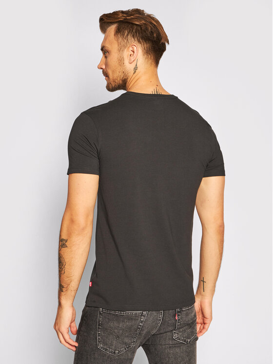 Levi's® Levi's® Σετ t-shirts 905055001 Μαύρο Regular Fit