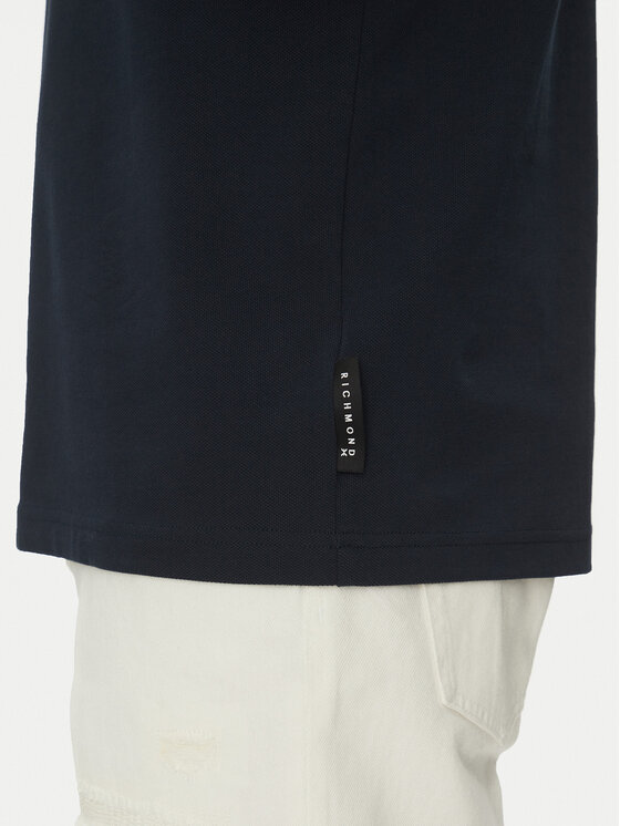 Richmond X Richmond X Pólóing UMP25168PO Sötétkék Regular Fit