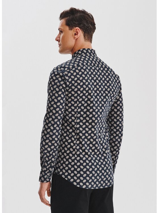 Pako Lorente Pako Lorente Koszula P25WF-1X-005 Czarny Slim Fit
