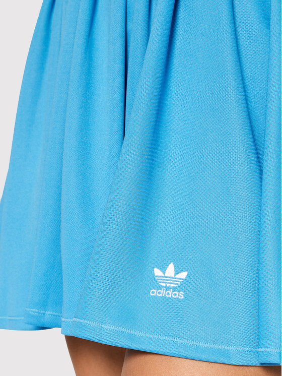 adidas adidas Спідниця в складку adicolor Classics Tennis HC2065 Голубий Loose Fit