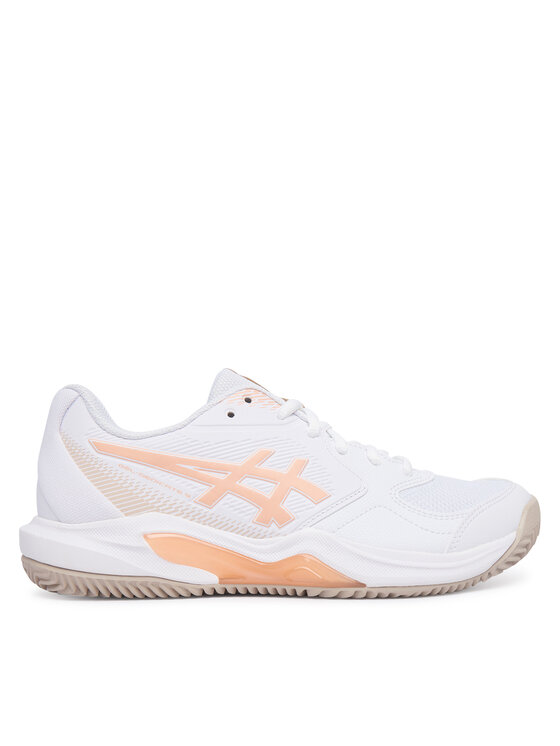 Asics Asics Obuća za tenis Gel-Dedicate 9 Clay 1042A314 Bijela