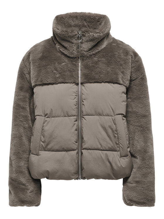 ONLY ONLY Зимно яке 15292945 Сив Regular Fit
