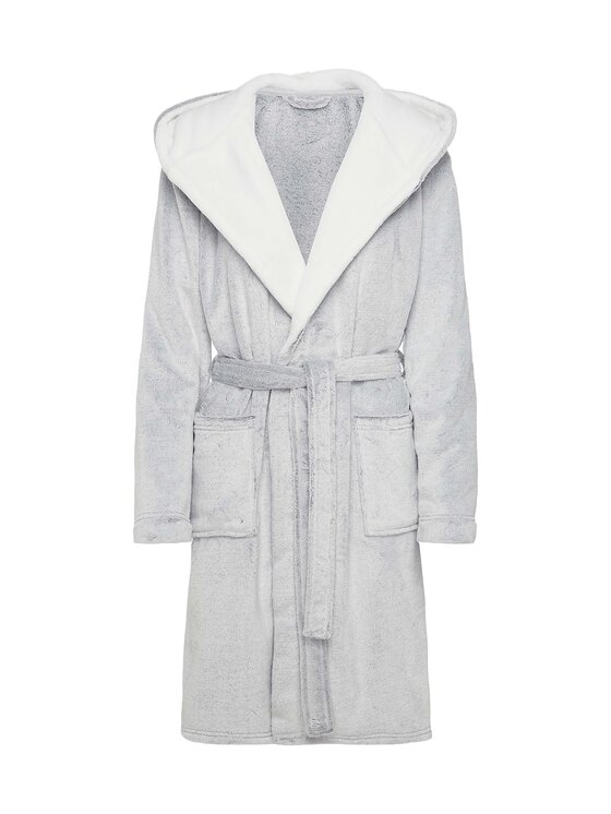Esotiq Esotiq Szlafrok 41154 Szary Regular Fit