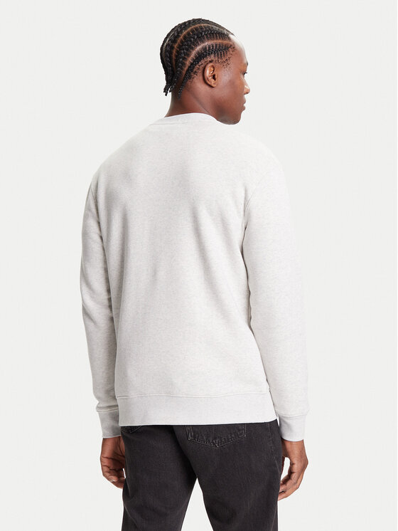 Quiksilver Quiksilver Majica dugih rukava Salt Water Crew EQYFT05158 Siva Regular Fit