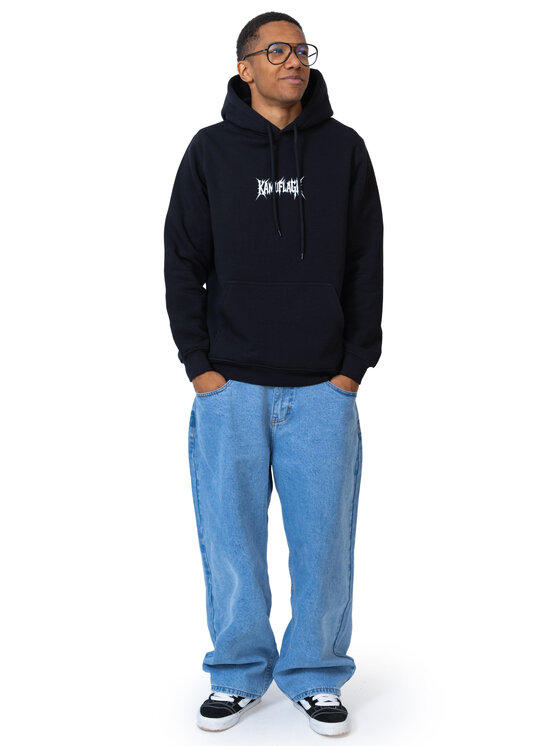 Kamuflage Kamuflage Bluza Skully Czarny Oversize