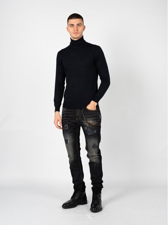 Xagon Xagon Maglione A22081&ELV18 Blu scuro Regular Fit