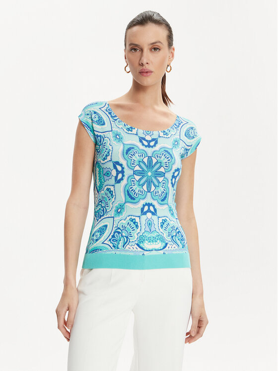 Luisa Spagnoli Luisa Spagnoli Majica Crotone 58243 Plava Regular Fit