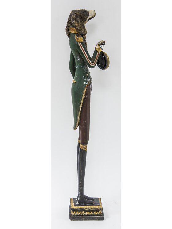 MIAhome MIAhome Figurka psa z zegarkiem 65x10x10 cm MUBWA duża Kolorowy