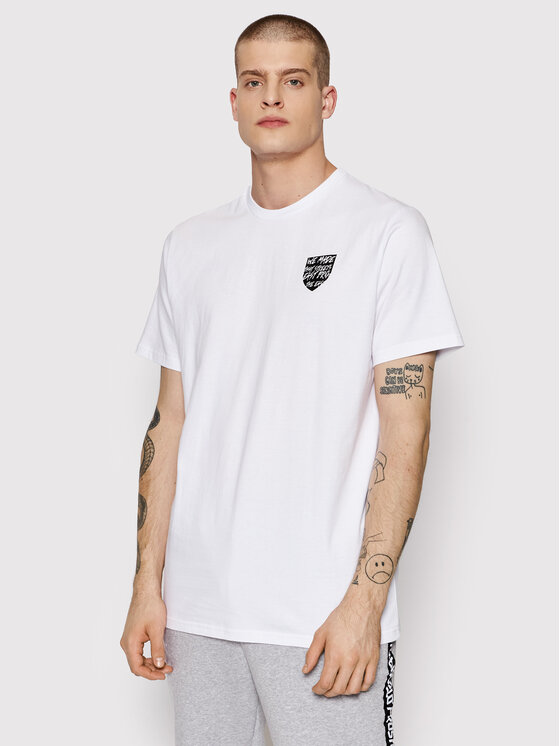 T-shirt KLASYK Tagword 1121 Bianco Regular Fit