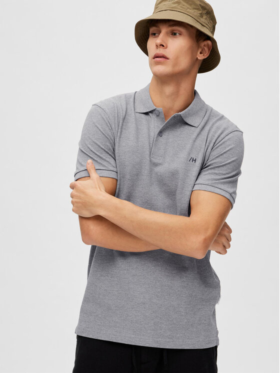 Selected Homme Selected Homme Polo 16087839 Siva Regular Fit