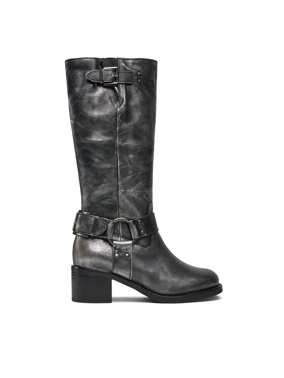 Bronx Zimski škornji High Boots 14291-M Črna