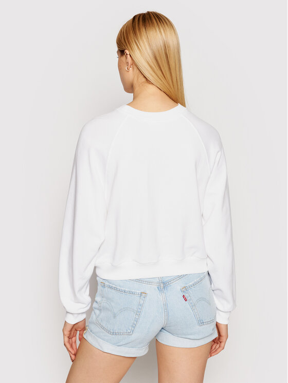 Felpa Vintage 18722-0013 Bianco Regular Fit