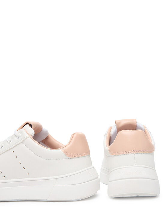 Calvin Klein Calvin Klein Sneakersy Low Cut Lace-Up V3A9-83221-1355A953 S Bílá
