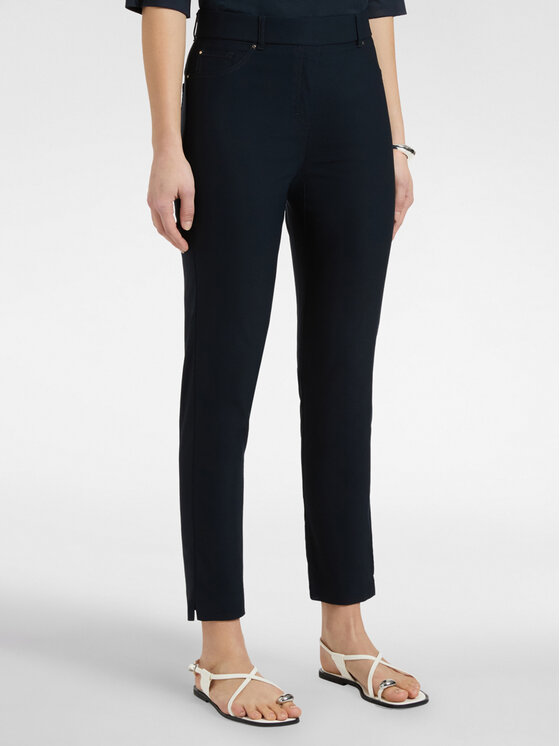 Elena Mirò Elena Mirò Pantaloni di tessuto P083Z000177N034 Blu Slim Fit