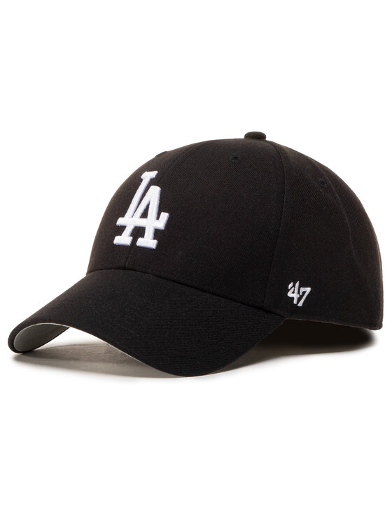 47 Brand Cepure ar nagu Mlb Los Angeles Dodgers '47 Mvp B-MVP12WBV-BKJ Melns