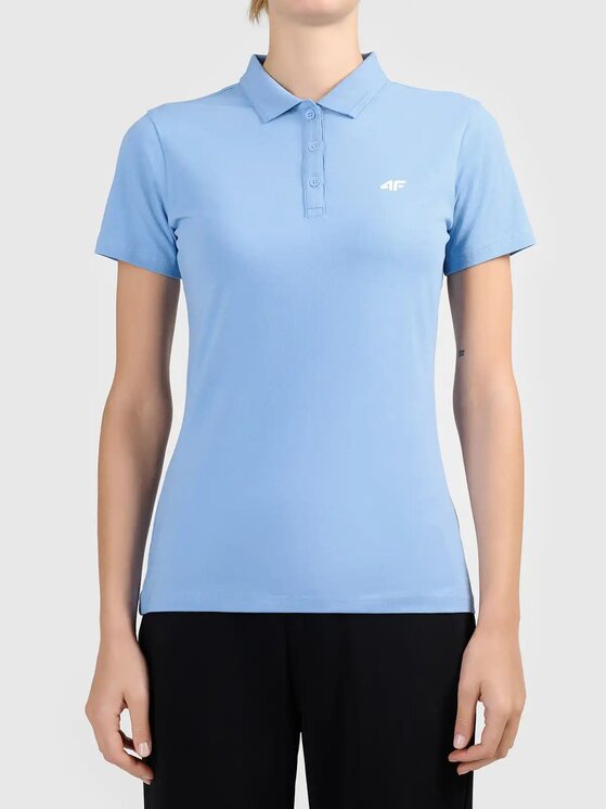 4F 4F T-Shirt 4FWAW26TPTSF0863 Niebieski Active Fit