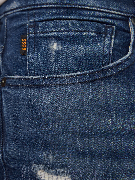 BOSS BOSS Džínsy Re.Maine Bo 50551013 Modrá Regular Fit