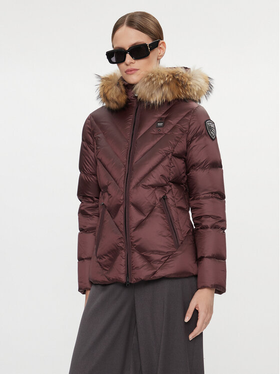 Blauer Blauer Daunenjacke 23WBLDC03141 Braun Regular Fit