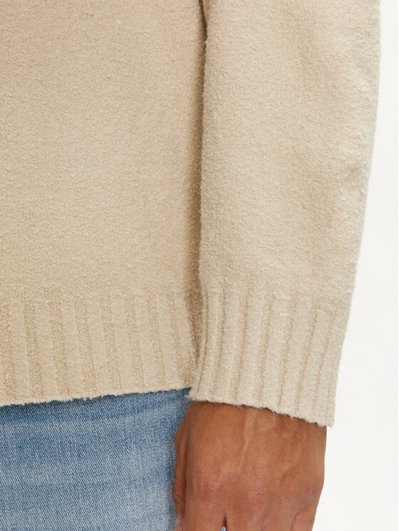 Calvin Klein Jeans Calvin Klein Jeans Пуловер J30J326202 Бежов Boxy Fit