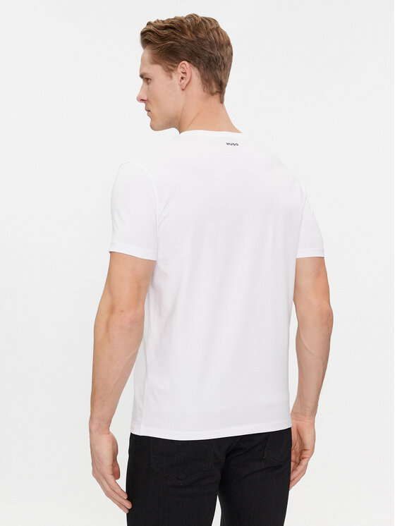 HUGO Hugo 2 marškinėlių komplektas Round 50325440 Balta Regular Fit